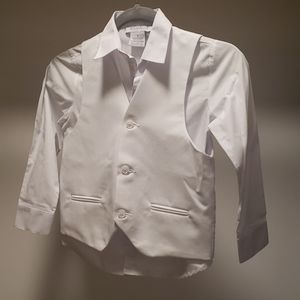 Boys Complete White Dress Suit